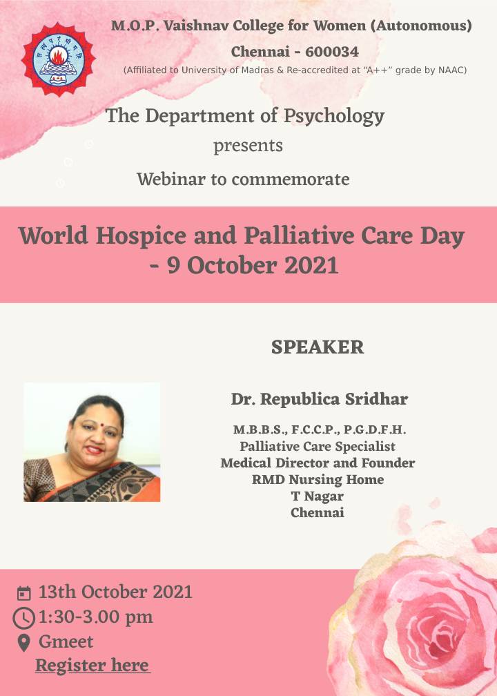 World Hospice and Palliative Care Day Commemoration - MOP